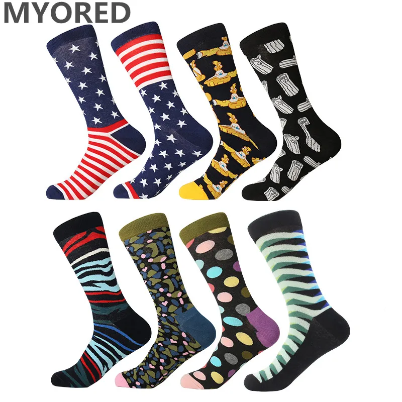 MYORED 1 пара, Прямая поставка, крутые забавные мужские хлопковые носки, Модные цветные длинные носки, подарочные носки для мужчин, носки для му...
MYORED 1 пара, Прямая поставка, крутые забавные мужские хлопковые носки, Модные цветные длинные носки, подарочные носки для мужчин, носки для му...