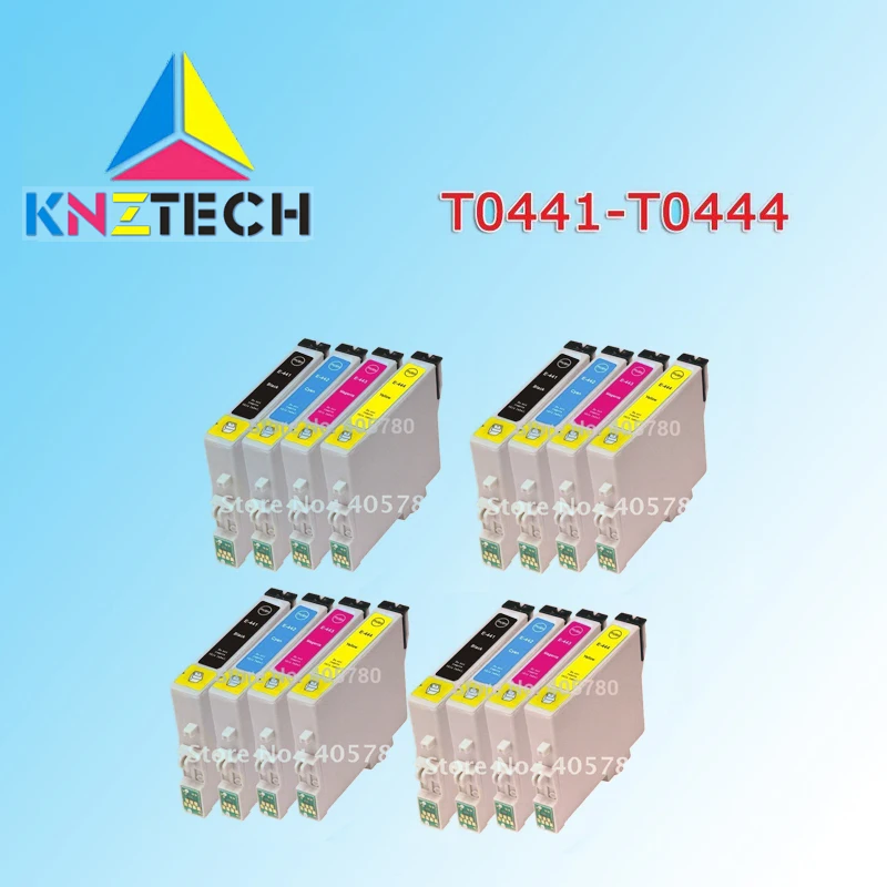 Картридж с чернилами T0441-T0444, 16 шт., совместим с Stylus C64, C66, C84, C86, CX3600, CX3650, CX6400
Картридж с чернилами T0441-T0444, 16 шт., совместим с Stylus C64, C66, C84, C86, CX3600, CX3650, CX6400