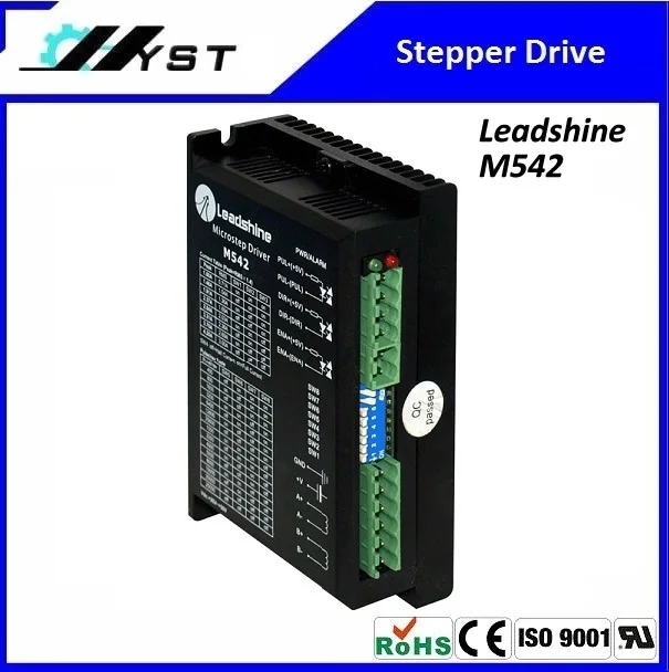 Best price! Leadshine stepper motor driver DM542 2 Phase Digital Stepper Drive Max 40 VDC / 4.2A
Best price! Leadshine stepper motor driver DM542 2 Phase Digital Stepper Drive Max 40 VDC / 4.2A