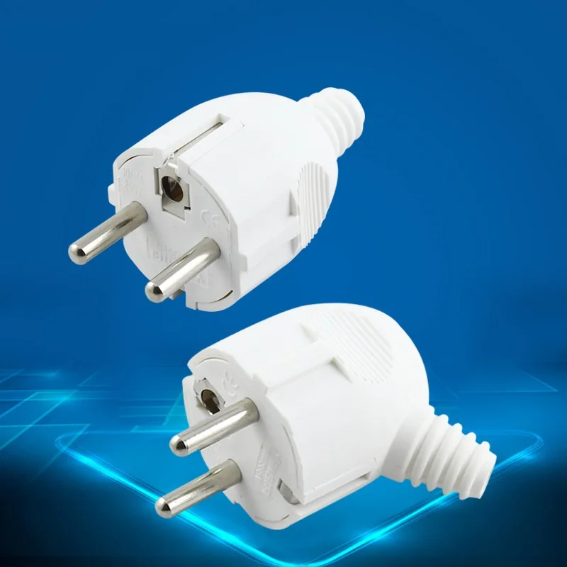 2pcs/lot French Germany European Standard Plug Straight Elbow Plug 16A 250V for Power Socket
2pcs/lot French Germany European Standard Plug Straight Elbow Plug 16A 250V for Power Socket