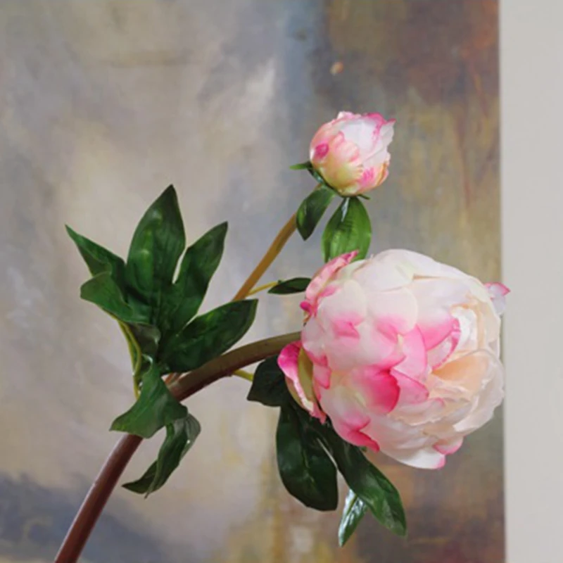 6pcs 56cm Emulation Peony High-End Living Room Home Decoration Artificial Flower Wholesale European Style Flower Arrangement Art
6pcs 56cm Emulation Peony High-End Living Room Home Decoration Artificial Flower Wholesale European Style Flower Arrangement Art
