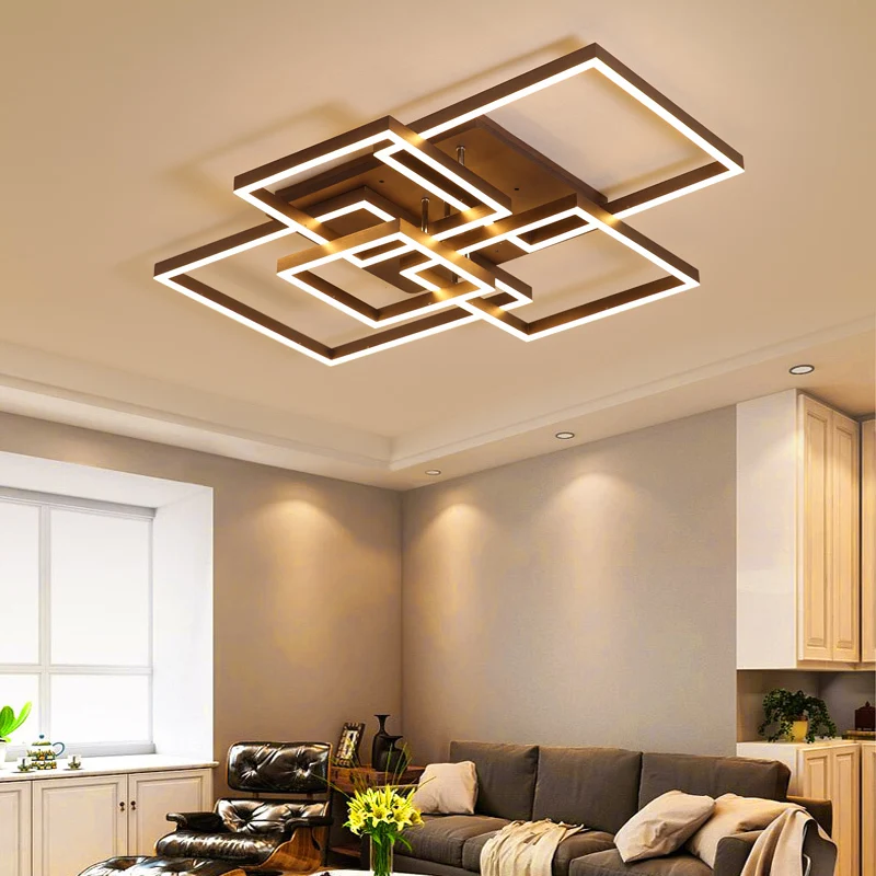 Square Plafondlamp Modern Ceiling Lights LED Ceiling Lamps For Living Room Home Lighting Fixtures Bedroom Aluminum Luminaires
Square Plafondlamp Modern Ceiling Lights LED Ceiling Lamps For Living Room Home Lighting Fixtures Bedroom Aluminum Luminaires