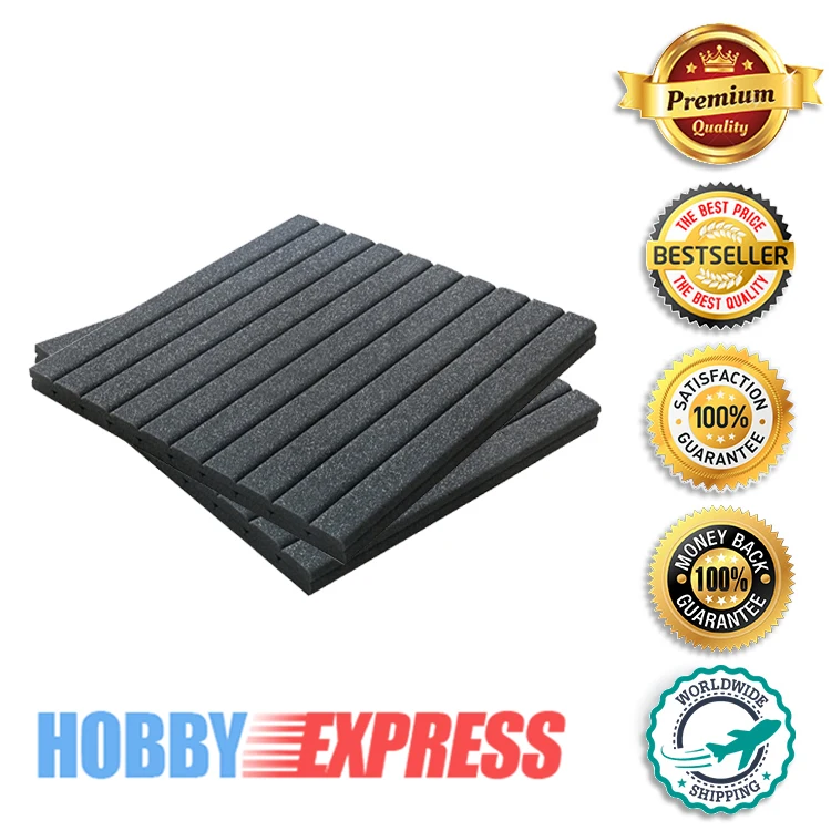 Arrowzoom 16 pcs 25 * 25 * 2 cm (9.8 * 9.8 * 0.8 in) Studio Acoustic Flat Wedge Tile Panel Foam 15 Color Combinations KK1035
Arrowzoom 16 pcs 25 * 25 * 2 cm (9.8 * 9.8 * 0.8 in) Studio Acoustic Flat Wedge Tile Panel Foam 15 Color Combinations KK1035