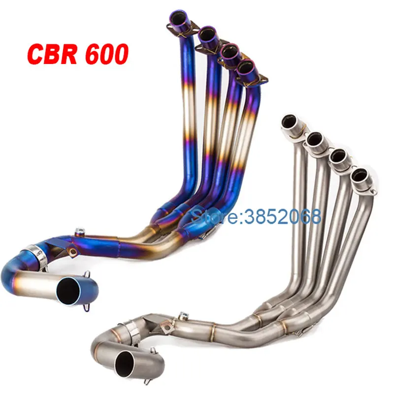 CBR650 CB650F выхлопная труба мотоцикла из нержавеющей стали для передняя изгиб полная