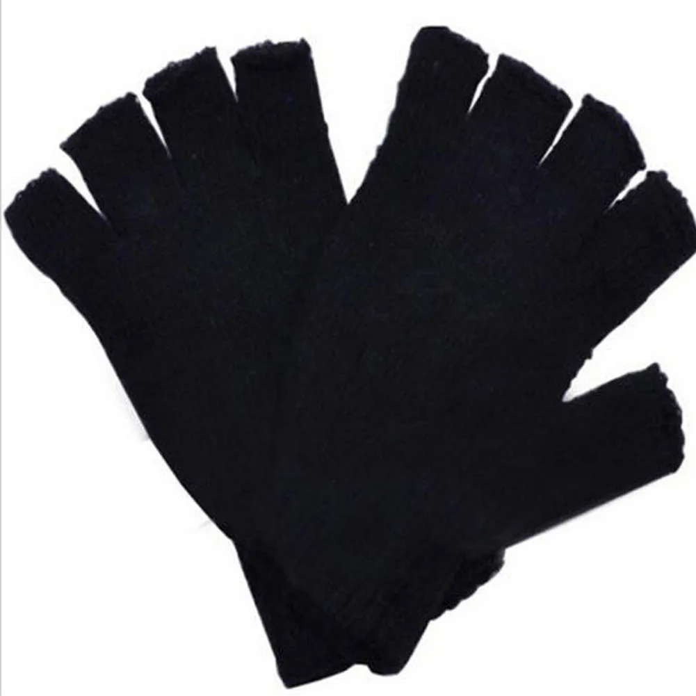 Goods Special Usable Women and Men Stylish Black Short Half Glove Excellent Winter Warm Gloves Luxury
Goods Special Usable Women and Men Stylish Black Short Half Glove Excellent Winter Warm Gloves Luxury