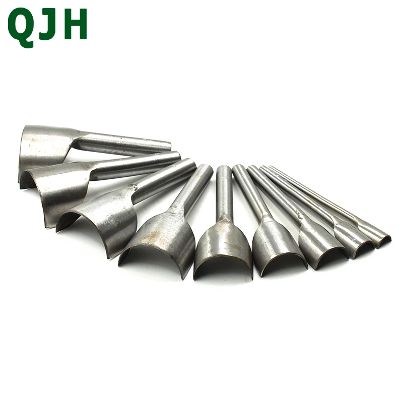 Durable 9 size Semi-circle Fillet Shaped Cutter Punch Polishing DIY Leather Carving Craft Tool Belts&Wallet End Half Round Punch
Durable 9 size Semi-circle Fillet Shaped Cutter Punch Polishing DIY Leather Carving Craft Tool Belts&Wallet End Half Round Punch