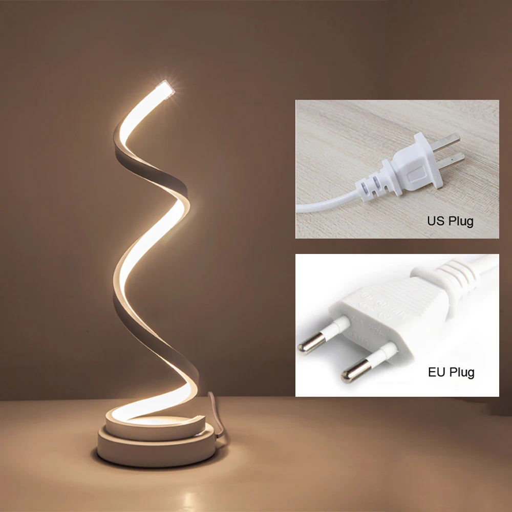 Modern 20W LED Table Lamp for Home Bedroom Reading Desk Light Bedside Lamp Study Eye Protect US/EU Plug
Modern 20W LED Table Lamp for Home Bedroom Reading Desk Light Bedside Lamp Study Eye Protect US/EU Plug