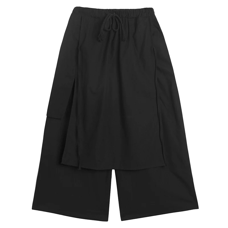 Men Black Cotton Linen Japan Style Kimono Pant Causal Wide Leg Skirt Pants Male Streetwear Punk Gothic Hip Hop Harem Trousers
Men Black Cotton Linen Japan Style Kimono Pant Causal Wide Leg Skirt Pants Male Streetwear Punk Gothic Hip Hop Harem Trousers