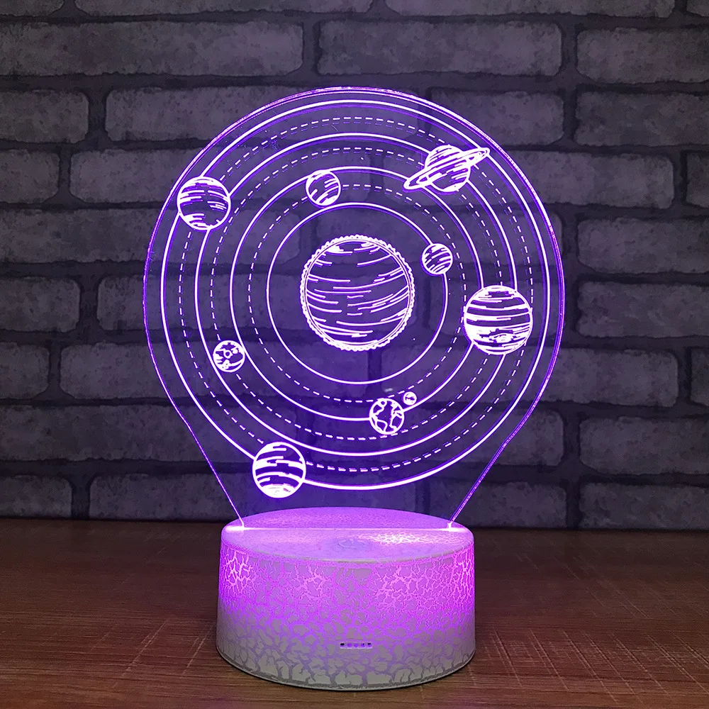 Planet LED Night Light 7 Color Change Desk Light Action Figures Boys Girls Birthday Toys
Planet LED Night Light 7 Color Change Desk Light Action Figures Boys Girls Birthday Toys