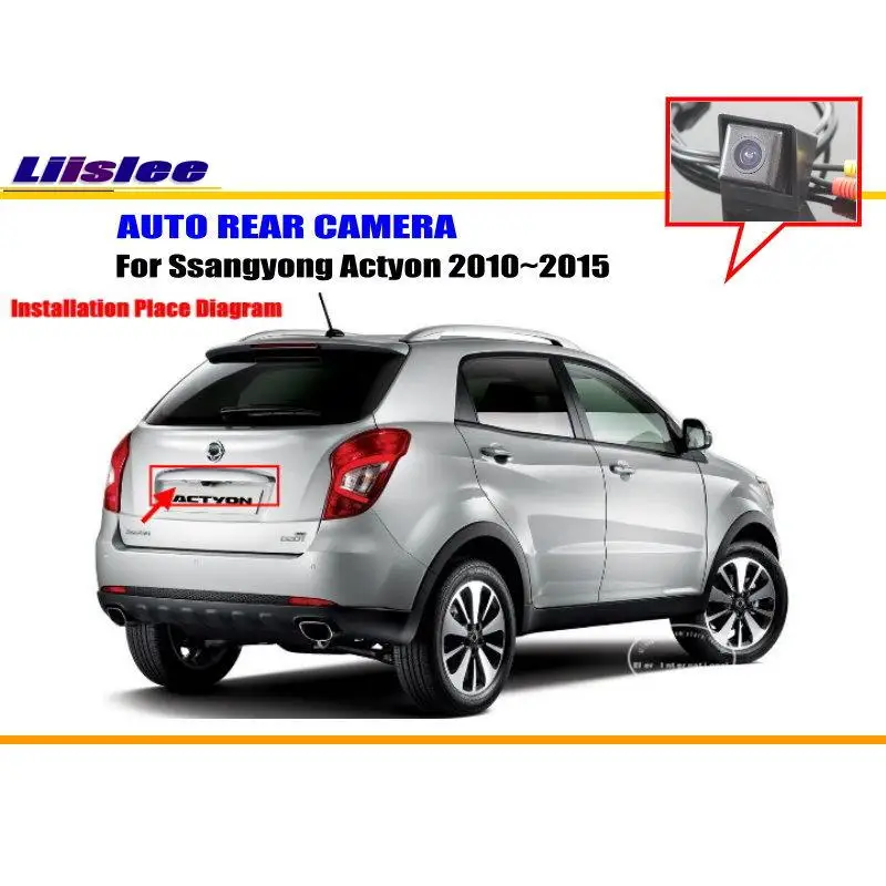 Для Ssangyong Actyon 2010-2015 Автомобильная камера заднего вида, задняя парковочная Автомобильная HD фотокамера, комплект аксессуаров
Для Ssangyong Actyon 2010-2015 Автомобильная камера заднего вида, задняя парковочная Автомобильная HD фотокамера, комплект аксессуаров