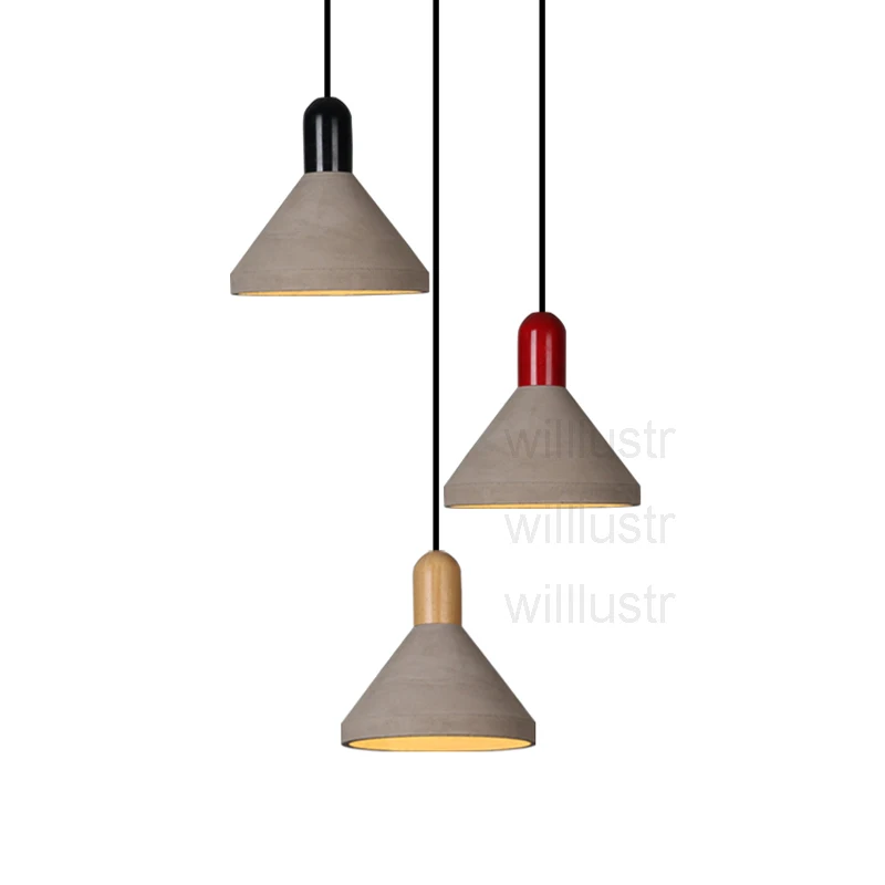 Willlustr cement suspension lighting dinning room living room wood cap hotel restaurant hanging lamp concrete pendant light
Willlustr cement suspension lighting dinning room living room wood cap hotel restaurant hanging lamp concrete pendant light