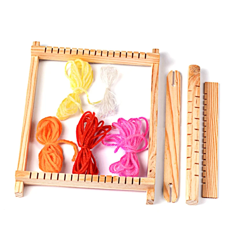 Pandahall 1 Set Girls Kids Child Wood Knitting Weaving Looms Wooden Toy with Yarns Warp Combs Shuttles for DIY
Pandahall 1 Set Girls Kids Child Wood Knitting Weaving Looms Wooden Toy with Yarns Warp Combs Shuttles for DIY