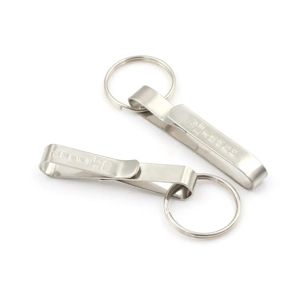 Stainless Steel Detachable Keychain Waist Belt Clip Anti-lost Buckle Hanging Key Ring Holder
Stainless Steel Detachable Keychain Waist Belt Clip Anti-lost Buckle Hanging Key Ring Holder
