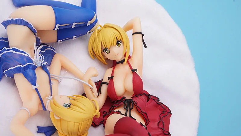 Anime Fate Stay Night Saber Blue Red Pajamas Ver PVC Action Figure Collectible Model doll toy 18cm (2pcs/set)
Anime Fate Stay Night Saber Blue Red Pajamas Ver PVC Action Figure Collectible Model doll toy 18cm (2pcs/set)
