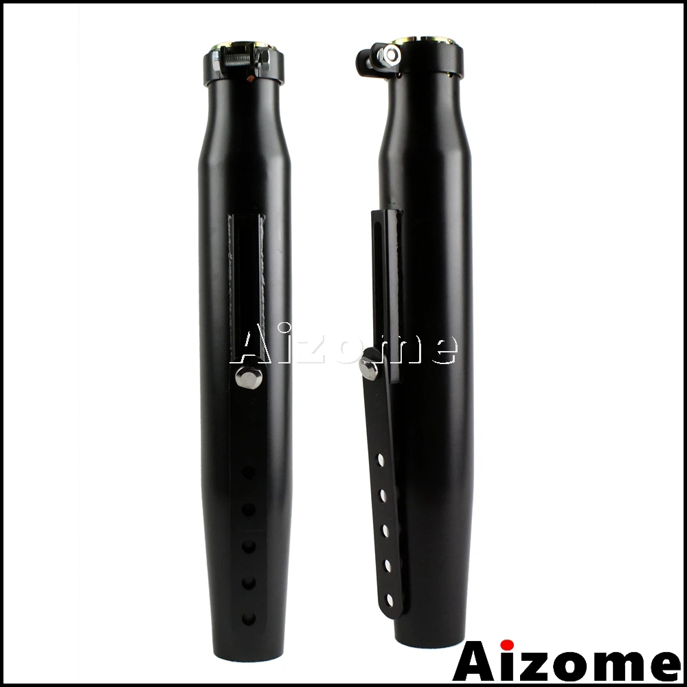 Black Slip-On Motorcycle Exhaust Muffler 415mm Galvanized Iron Exhaust Silencer Pipe For Harley Cafe Racer Custom Bobber Chopper
Black Slip-On Motorcycle Exhaust Muffler 415mm Galvanized Iron Exhaust Silencer Pipe For Harley Cafe Racer Custom Bobber Chopper