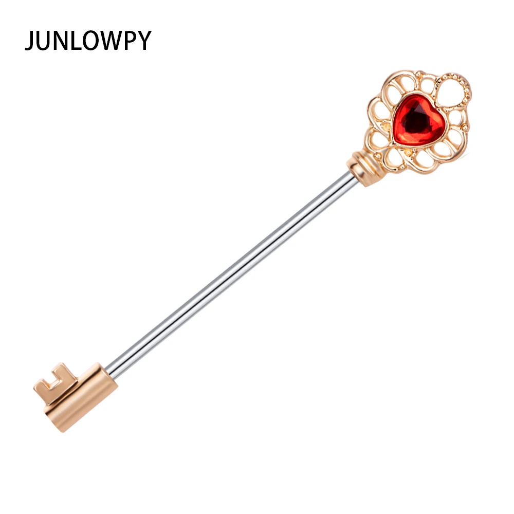 JUNLOWPY 14 Калибр ушной бар ключ промышленный штанга Tragus серьги Надеваемые На хрящ