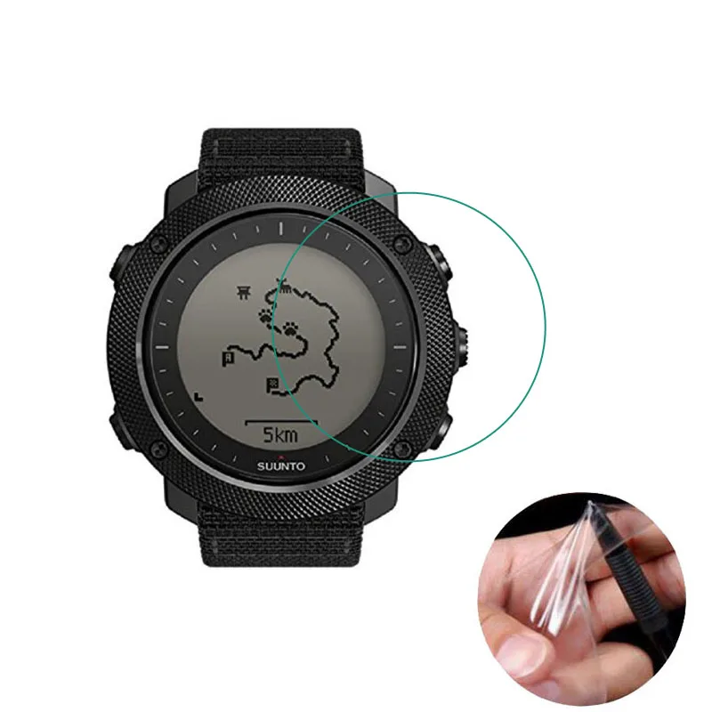 2 шт ТПУ мягкая прозрачная защитная пленка для Suunto Traverse Watch Smartwatch Alpha защита экрана