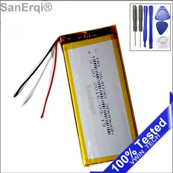 SanErqi PL304190 304190 3.8V 1600mah polymer lithiumion battery battery for china Chinese clone s6 phone A5
SanErqi PL304190 304190 3.8V 1600mah polymer lithiumion battery battery for china Chinese clone s6 phone A5