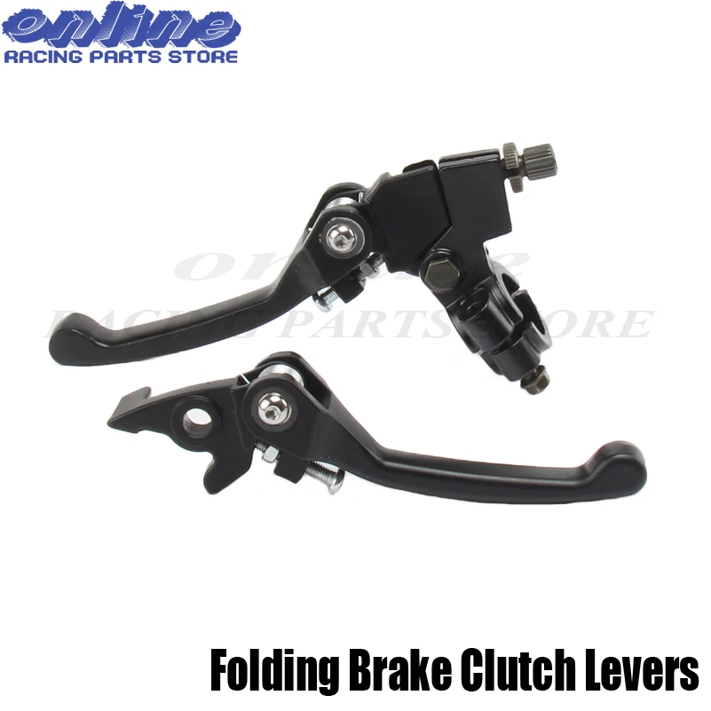 Alloy Folding Brake Clutch Levers Black For 50cc-160cc CRF50 KLX TTR YCF SSR Thumpstar Pit Dirt Bike ATV Quad Buggy Motorcycle
Alloy Folding Brake Clutch Levers Black For 50cc-160cc CRF50 KLX TTR YCF SSR Thumpstar Pit Dirt Bike ATV Quad Buggy Motorcycle