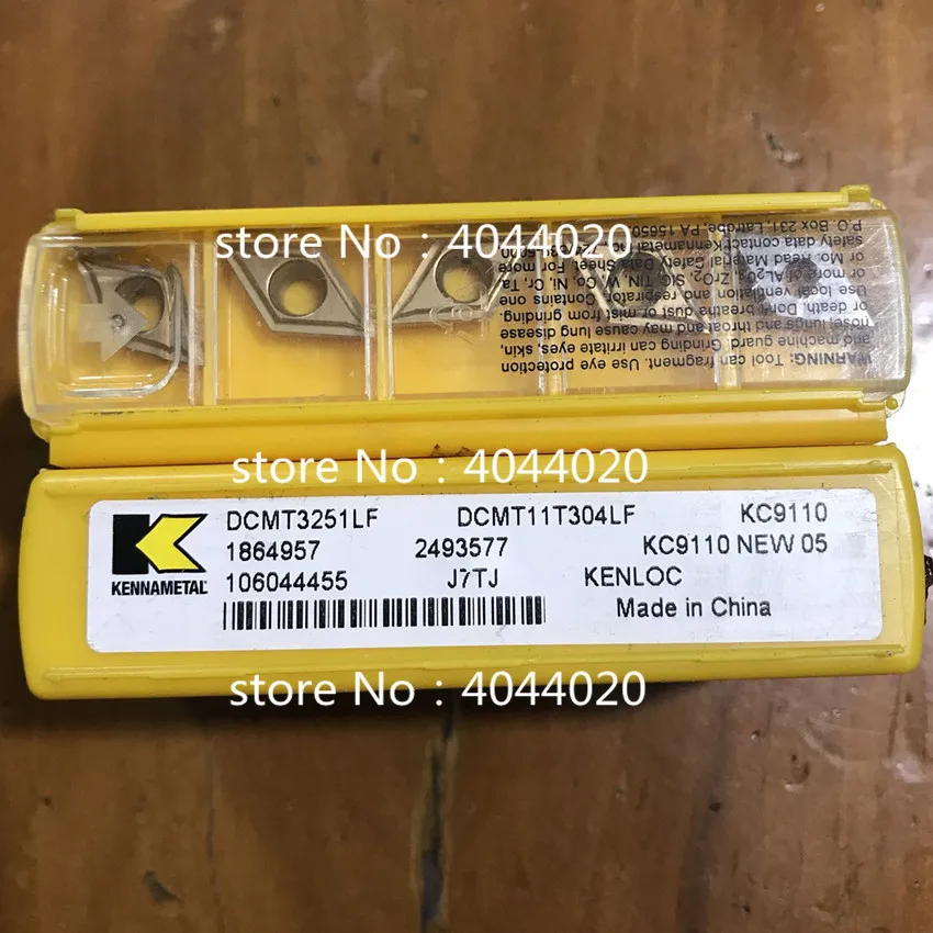 DCMT11T304LF KC9110 DCMT3251LF KC9110 5pcs/box New original cutting tool carbide insert for CNC
DCMT11T304LF KC9110 DCMT3251LF KC9110 5pcs/box New original cutting tool carbide insert for CNC