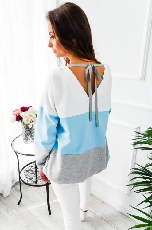 HCBLESS Lace up Bandage Long Sleeve Sweatshirt Hoodie Loose Casual Tops Tee Shirt Hoodies Pullovers Femme
HCBLESS Lace up Bandage Long Sleeve Sweatshirt Hoodie Loose Casual Tops Tee Shirt Hoodies Pullovers Femme