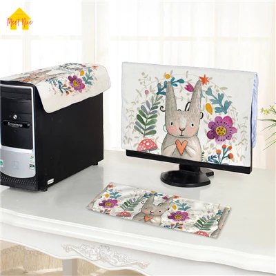 Meet Nice Computer Dust Cover Cloth Printer высокое качество 3 шт./компл. Оригинальный чехол для