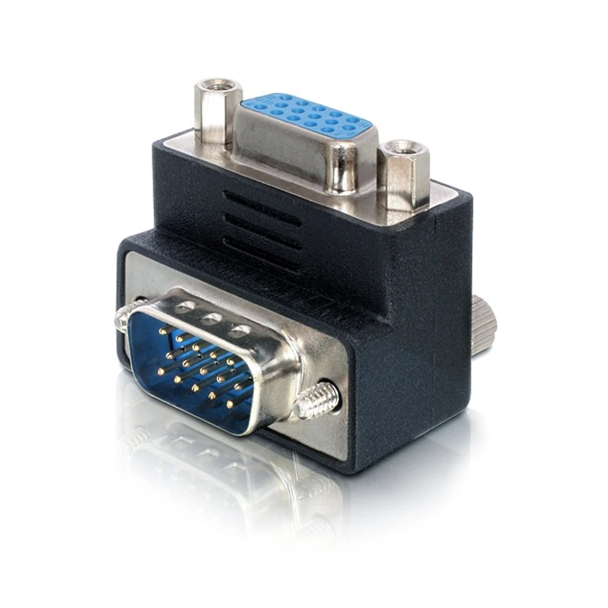 CY VGA Adapter VGA to VGA Converter 90 Degree Up Angled VGA SVGA Male To Female Extension Adapter for Monitor & Projector
CY VGA Adapter VGA to VGA Converter 90 Degree Up Angled VGA SVGA Male To Female Extension Adapter for Monitor & Projector