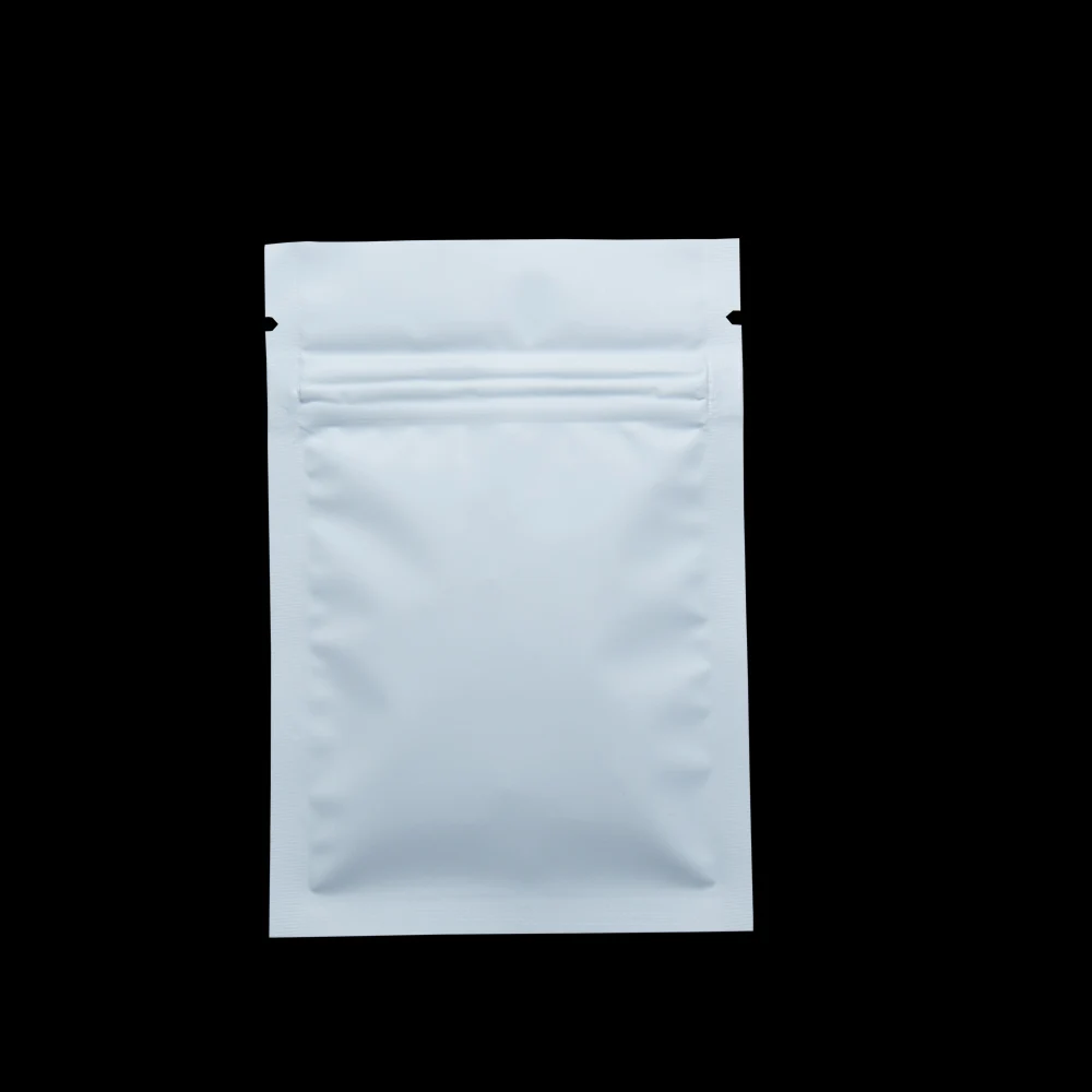 Wholesale 7x10cm Matte White Aluminum Food Storage Bag Coffee Snack Tea Smell Proof Package Mylar Foil Packaging Bags 2000pcs
Wholesale 7x10cm Matte White Aluminum Food Storage Bag Coffee Snack Tea Smell Proof Package Mylar Foil Packaging Bags 2000pcs