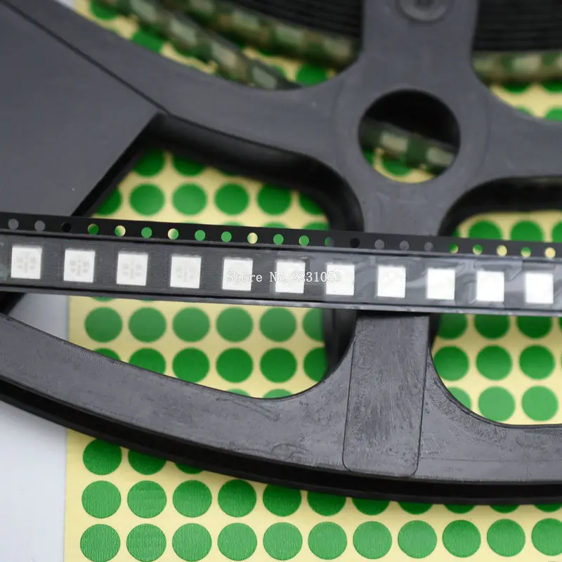 100PCS/LOT Green Light 5050 SMD LED Diode Super Bright 5050 LED Chip SMD Green Light Beads
100PCS/LOT Green Light 5050 SMD LED Diode Super Bright 5050 LED Chip SMD Green Light Beads