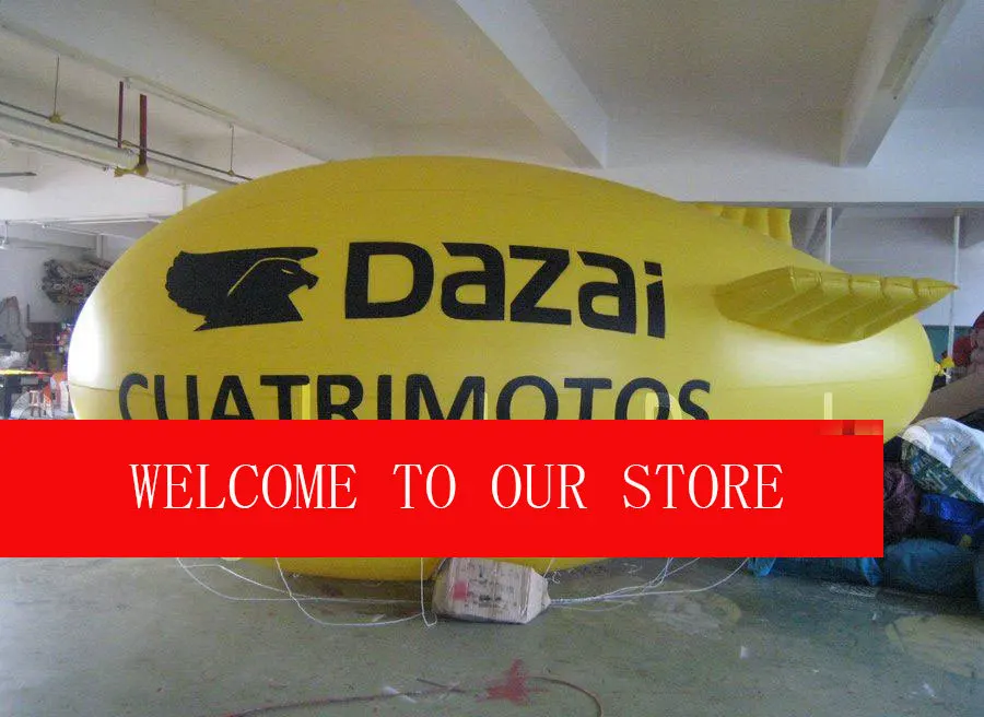 1pc 13ft Yellow Inflatable Advertising Airship/Inflatable Blimp/Customizable Solid Color with Big Letters LOGO for Events
1pc 13ft Yellow Inflatable Advertising Airship/Inflatable Blimp/Customizable Solid Color with Big Letters LOGO for Events