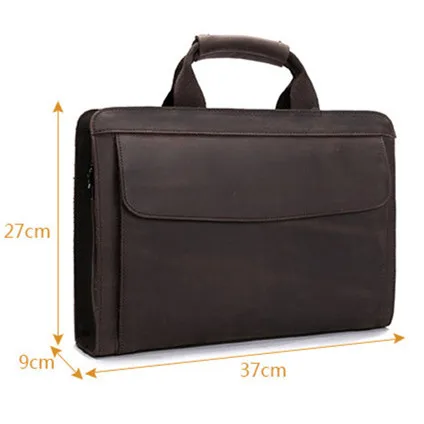 Luxury Vintage Handmade Crazy Horse Leather Men Briefcase 100% Genuine Leather Laptop handbag Perfect Quality Business Briefcase
Luxury Vintage Handmade Crazy Horse Leather Men Briefcase 100% Genuine Leather Laptop handbag Perfect Quality Business Briefcase