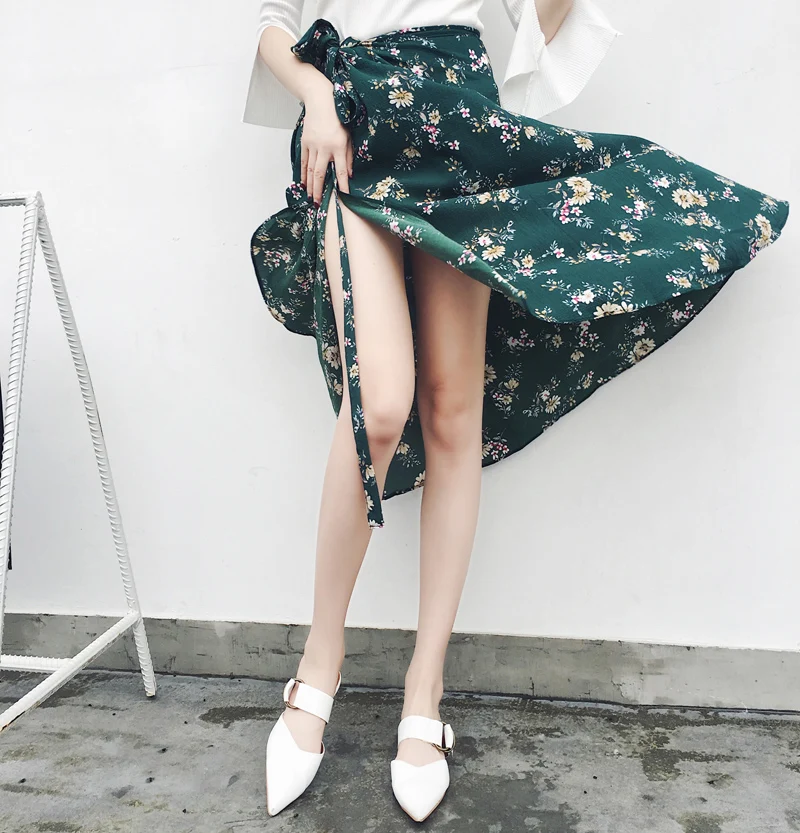 One-piece skirt spring and summer new long skirt with chiffon floral wrap skirt irregular sunscreen beach skirt
One-piece skirt spring and summer new long skirt with chiffon floral wrap skirt irregular sunscreen beach skirt