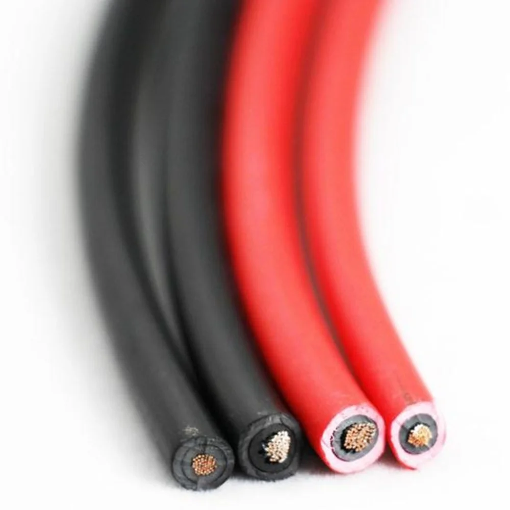 6 м/8 м/10 м/12 м 2 5мм²/14AWG черный + красный коридор для модуля солнечной панели
