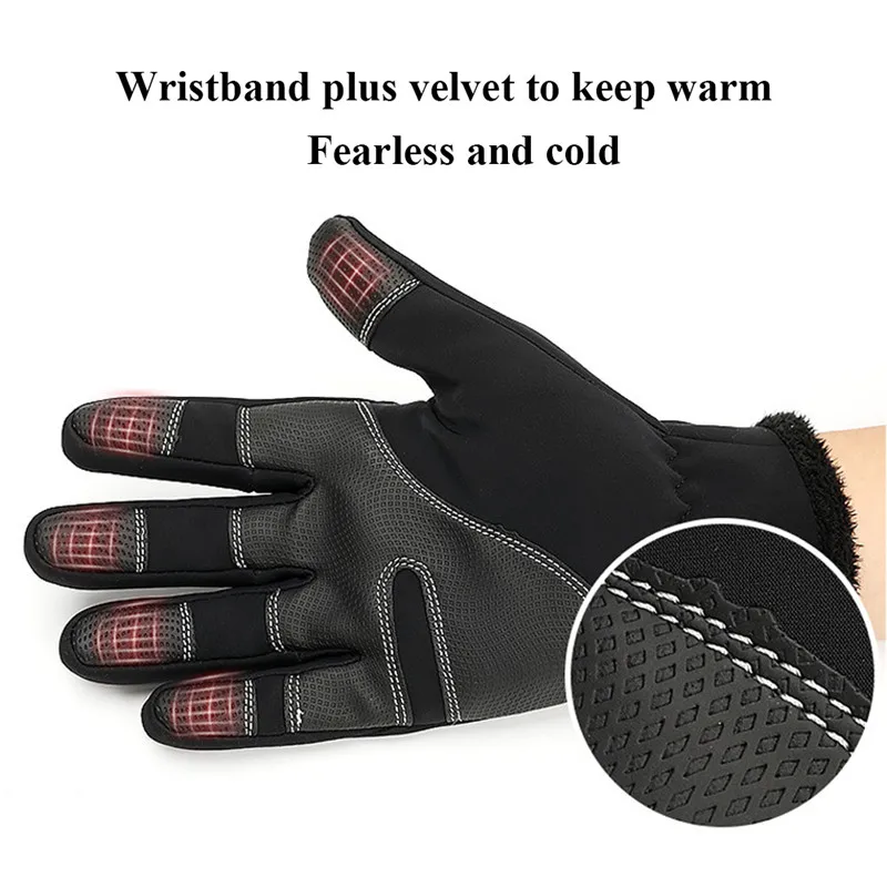Accessories for Women Men Winter Windproof Warm Cycling Gloves Touch Screen Full Finger Riding Gloves Warm Gloves
Accessories for Women Men Winter Windproof Warm Cycling Gloves Touch Screen Full Finger Riding Gloves Warm Gloves
