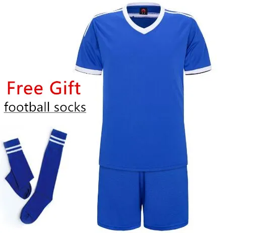Новые детские футбольные Джерси комплекты одежды для мальчиков Детская