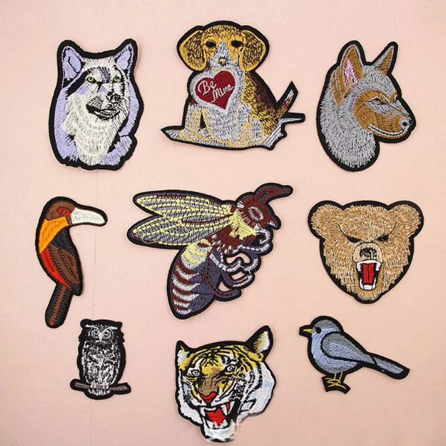Fabric Embroidered Tiger Animal Patch Clothes Sticker Bag Sew Iron On Applique DIY Apparel Sewing Clothing Accessories BU119
Fabric Embroidered Tiger Animal Patch Clothes Sticker Bag Sew Iron On Applique DIY Apparel Sewing Clothing Accessories BU119