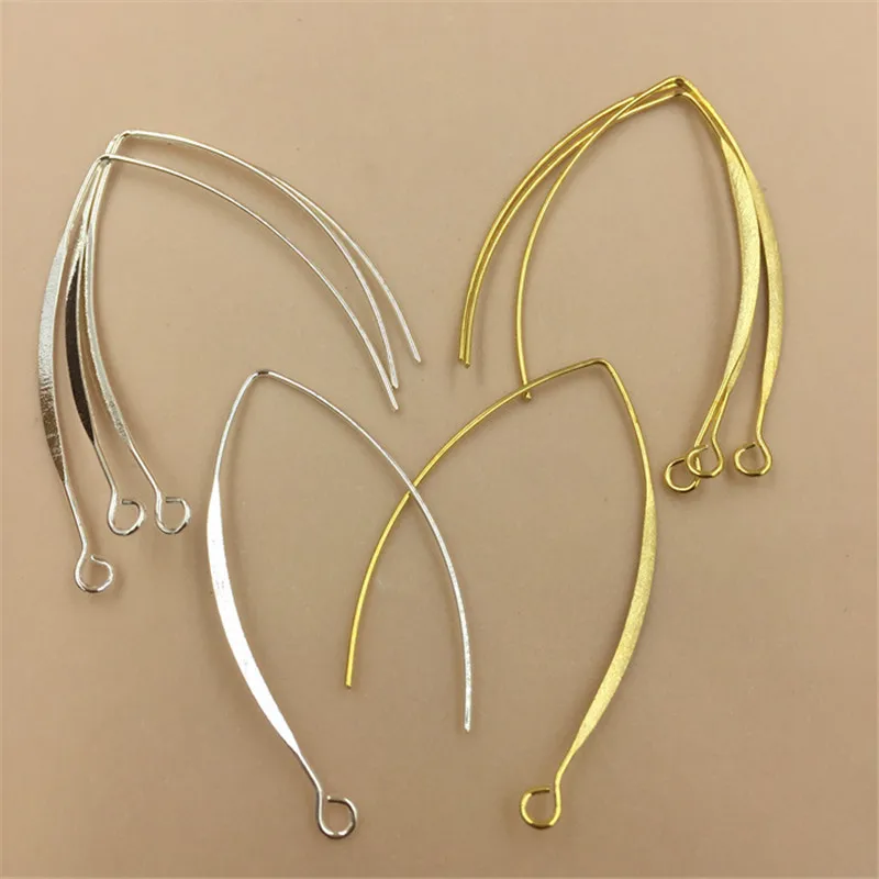 20pcs/lot Flat Ear Hook French Earring Hooks Wire Settings Base Settings for DIY Earrings Ear Jewelry Findings
20pcs/lot Flat Ear Hook French Earring Hooks Wire Settings Base Settings for DIY Earrings Ear Jewelry Findings