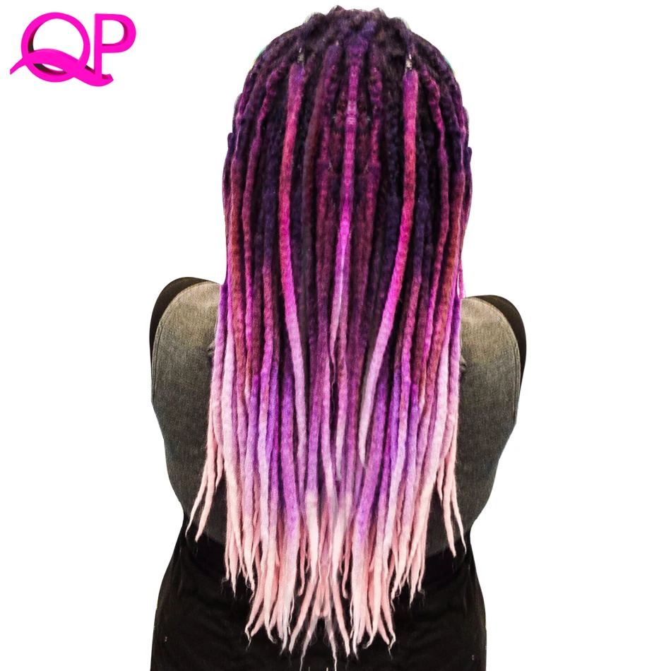 Qp Hair one PCS Dreadlocks 5 stand Hair Crochet Marley Handwork Hair high temperature fiber Crochet Braiding Synthetic Hai
Qp Hair one PCS Dreadlocks 5 stand Hair Crochet Marley Handwork Hair high temperature fiber Crochet Braiding Synthetic Hai