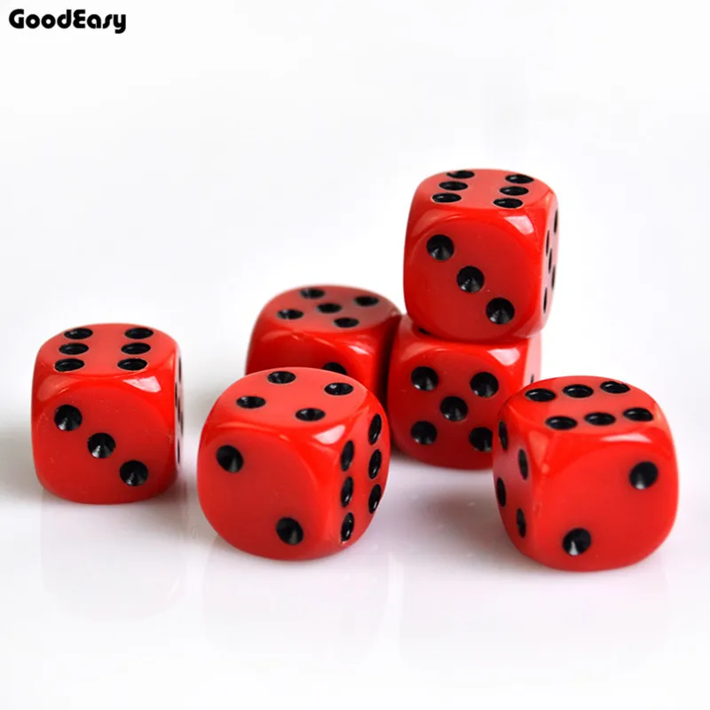 Red black dots Casino Dice Set 16mm Acrylic/Plastic Digital dices Drinking Gambling Translucent Dice 6 Sides Poker Dice Gambling
Red black dots Casino Dice Set 16mm Acrylic/Plastic Digital dices Drinking Gambling Translucent Dice 6 Sides Poker Dice Gambling