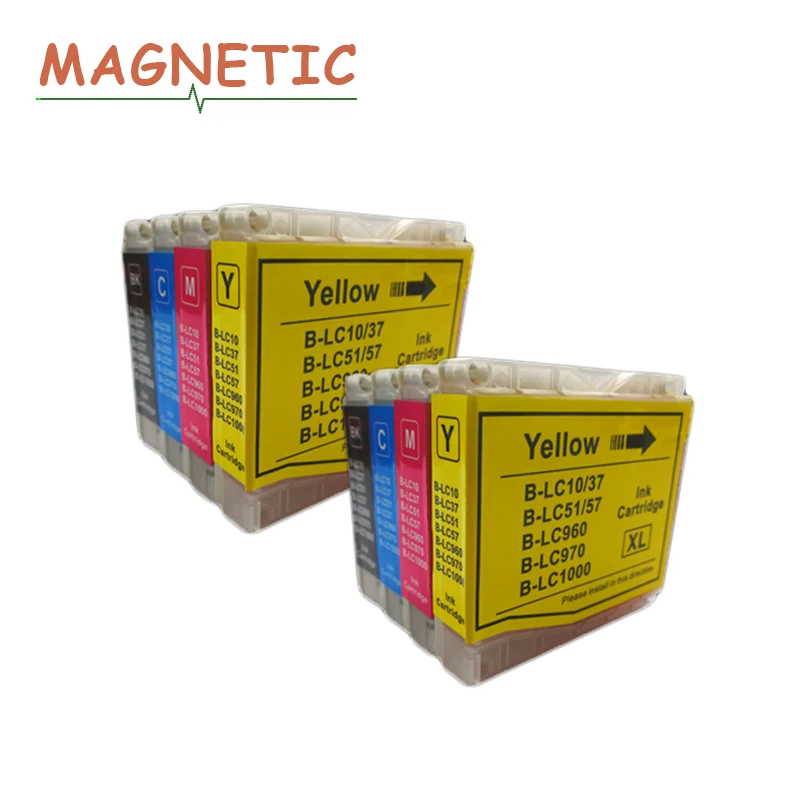 Printer 8pcs Compatible Ink Cartridge LC10 LC37 LC51 LC57 LC960 LC970 LC1000 For Brother DCP-130C DCP-135C MFC-235C MFC-240C
Printer 8pcs Compatible Ink Cartridge LC10 LC37 LC51 LC57 LC960 LC970 LC1000 For Brother DCP-130C DCP-135C MFC-235C MFC-240C