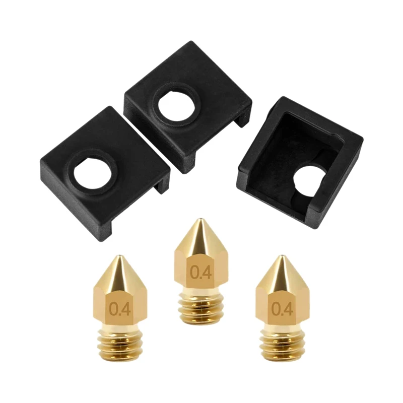 3D Printer Heater Block Silicone Cover Mk7/Mk8/Mk9 Hotend For Ender 3, Ender 3 Pro, Cr-10,10S,S4,S5 Anet A8 And Extruder Nozzl
3D Printer Heater Block Silicone Cover Mk7/Mk8/Mk9 Hotend For Ender 3, Ender 3 Pro, Cr-10,10S,S4,S5 Anet A8 And Extruder Nozzl