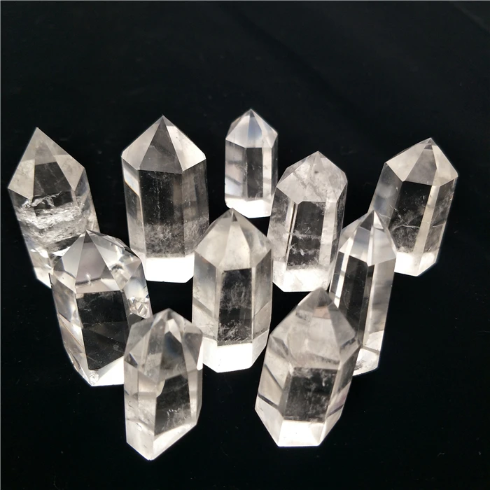 DHX SW 10pcs Natural Clear Quartz Crystal Point Wands Wholesale Price Healing Decoration TOP QUALITY
DHX SW 10pcs Natural Clear Quartz Crystal Point Wands Wholesale Price Healing Decoration TOP QUALITY