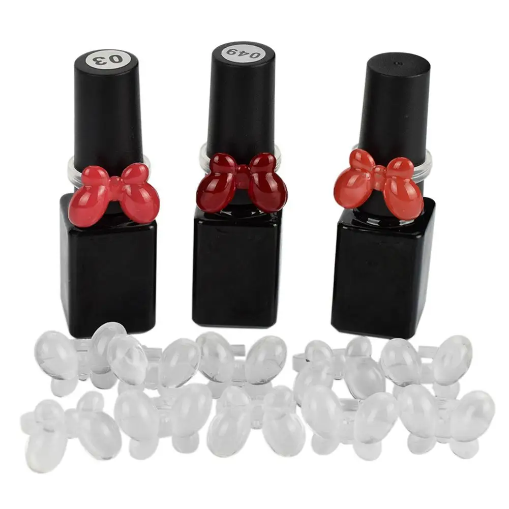 50Pcs Nail Polish UV Gel Varnish Display Stand Clear Plastic Butterfly Practice Rings Nail Art Tool Nail Accessories New
50Pcs Nail Polish UV Gel Varnish Display Stand Clear Plastic Butterfly Practice Rings Nail Art Tool Nail Accessories New