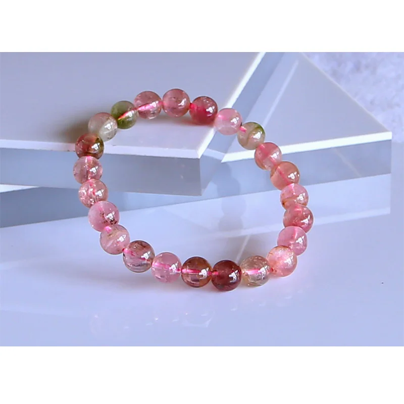 Anniversaries Gift Genuine Natural Afghan Pink Tourmaline Finished Bracelet Stretch Round Loose beads 8mm 02419
Anniversaries Gift Genuine Natural Afghan Pink Tourmaline Finished Bracelet Stretch Round Loose beads 8mm 02419
