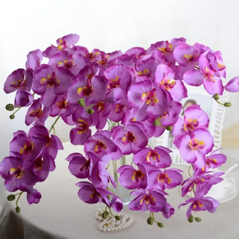 Upscale Phalaenopsis Artificial Flowers DIY Artificial Butterfly Orchid Silk Flower Bouquet Wedding Home Decoration 100pcs Cheap
Upscale Phalaenopsis Artificial Flowers DIY Artificial Butterfly Orchid Silk Flower Bouquet Wedding Home Decoration 100pcs Cheap