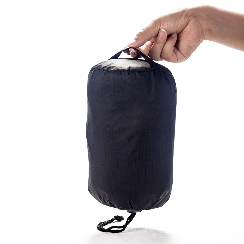 Nylon Stuff Bag Closet Organizer Sewn-in Drawstring with Handle for Sleeping bag Laundry Travel Shoe Toy Storage ClothesBag | Дом и сад