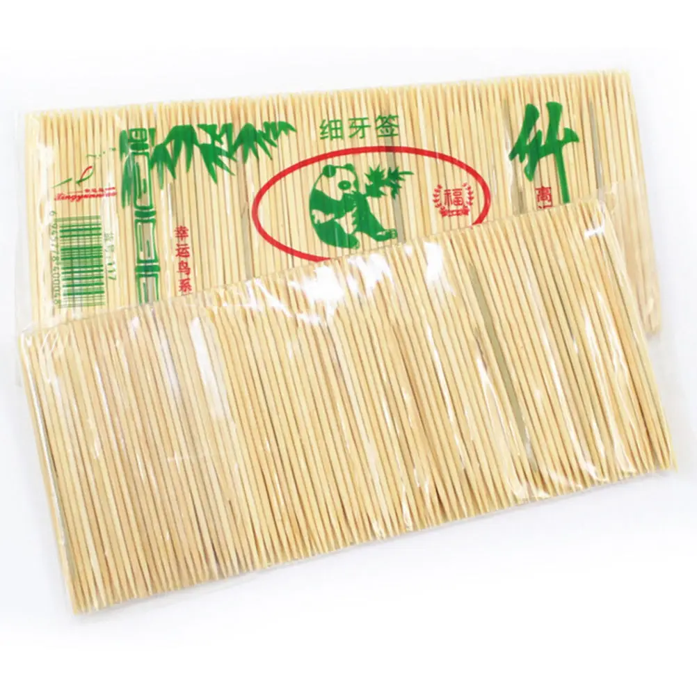 Disposable Eco-friendly Bamboo Toothpicks Party Fruit Picks Tool Wooden Tooth Pick Care Teeth Tools 0.16 * 6.5 * 14.5CM
Disposable Eco-friendly Bamboo Toothpicks Party Fruit Picks Tool Wooden Tooth Pick Care Teeth Tools 0.16 * 6.5 * 14.5CM