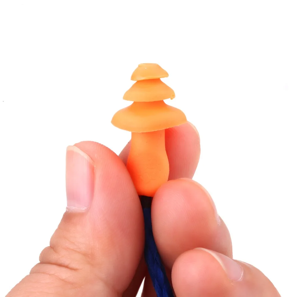 Reusable 6/10Pairs Soft Silicone Corded Ear Plug Home Noise Reduction Earplugs Hearing Protect Safety Earmuffs
Reusable 6/10Pairs Soft Silicone Corded Ear Plug Home Noise Reduction Earplugs Hearing Protect Safety Earmuffs