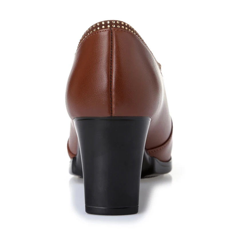YAERNI 2018 autumn casual thick with deep mouth singles shoes genuine leather business dress shoes women , free shipping E493
YAERNI 2018 autumn casual thick with deep mouth singles shoes genuine leather business dress shoes women , free shipping E493
