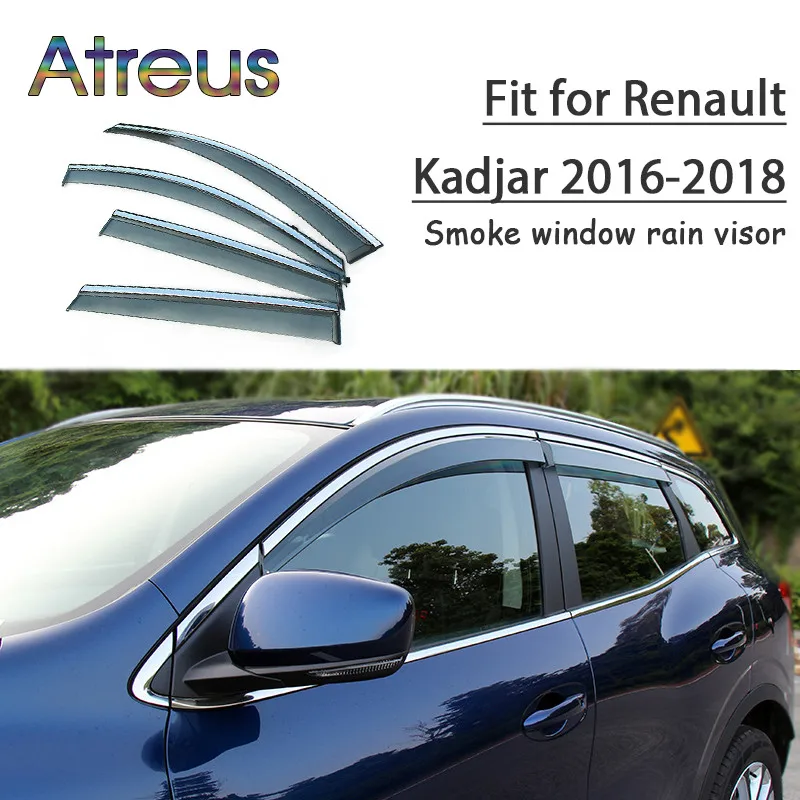 Автомобильный дефлектор для защиты от ветра Atreus, автомобильный дефлектор для защиты от ветра из АБС-пластика для Renault Kadjar 2016 2017 2018, аксессуар...
Автомобильный дефлектор для защиты от ветра Atreus, автомобильный дефлектор для защиты от ветра из АБС-пластика для Renault Kadjar 2016 2017 2018, аксессуар...
